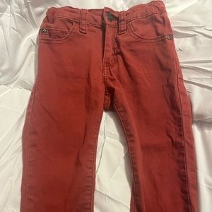 Boys Wrangler pants size 2T. Maroonish in color.